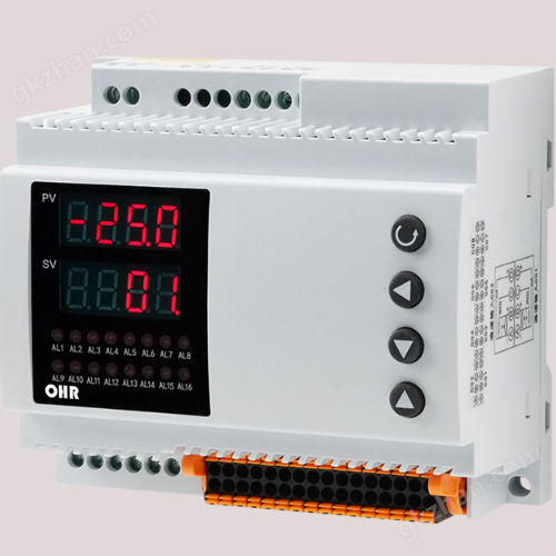 Multi channel inspection instrument for guide rails