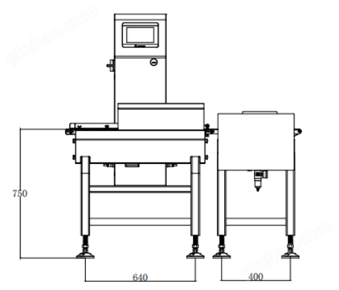 摩托车活塞1.1kg重量检测机浙江厂家选别秤