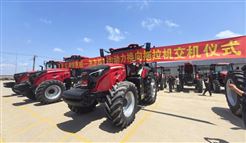 實力出圈！東方紅15臺高端拖拉機集中交付